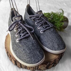 Allbirds Wool Runners Natural Grey Sneakers Women's 10 Tennis Shoes